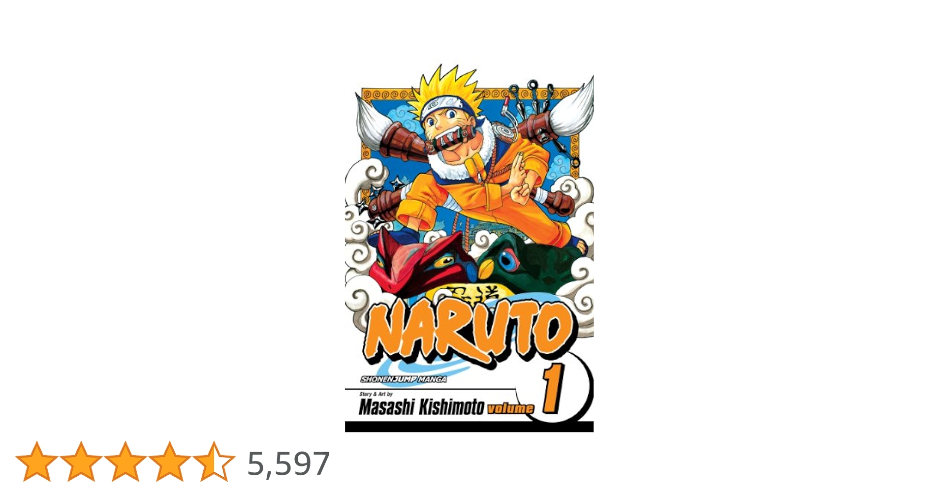 Amazon | Naruto, Vol. 1: Uzumaki Naruto (Naruto Graphic